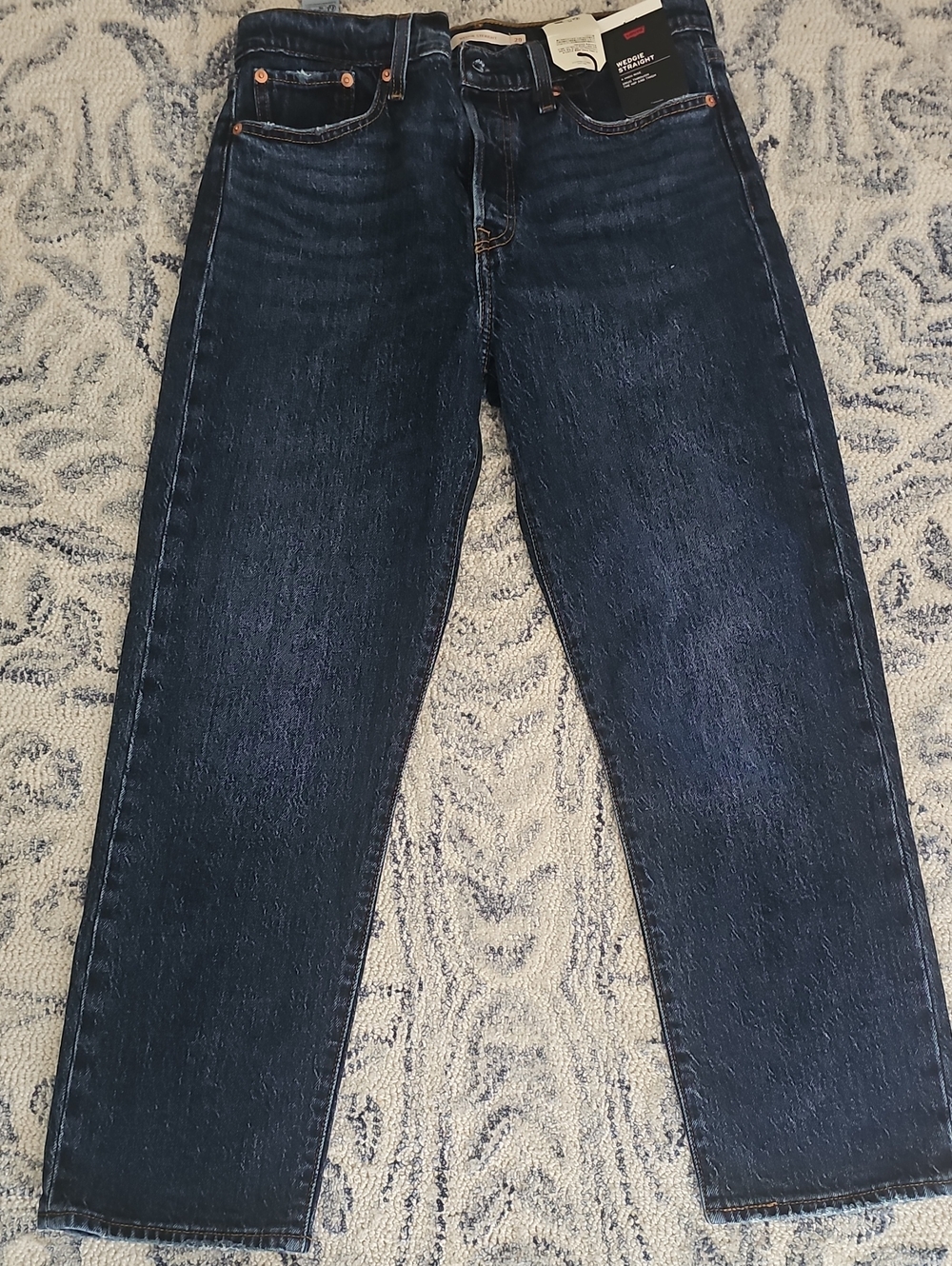 Levi's Wedgie Straight Jeans 29x26 NWT